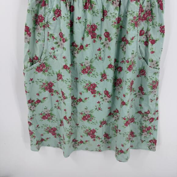 Wet Seal Y2K Floral Smocked Tube Dress with Pockets Size XL Description: - Picture 6 of 9